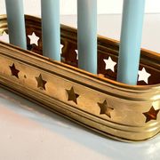 Vintage Brass Candlestick for 4 Candles