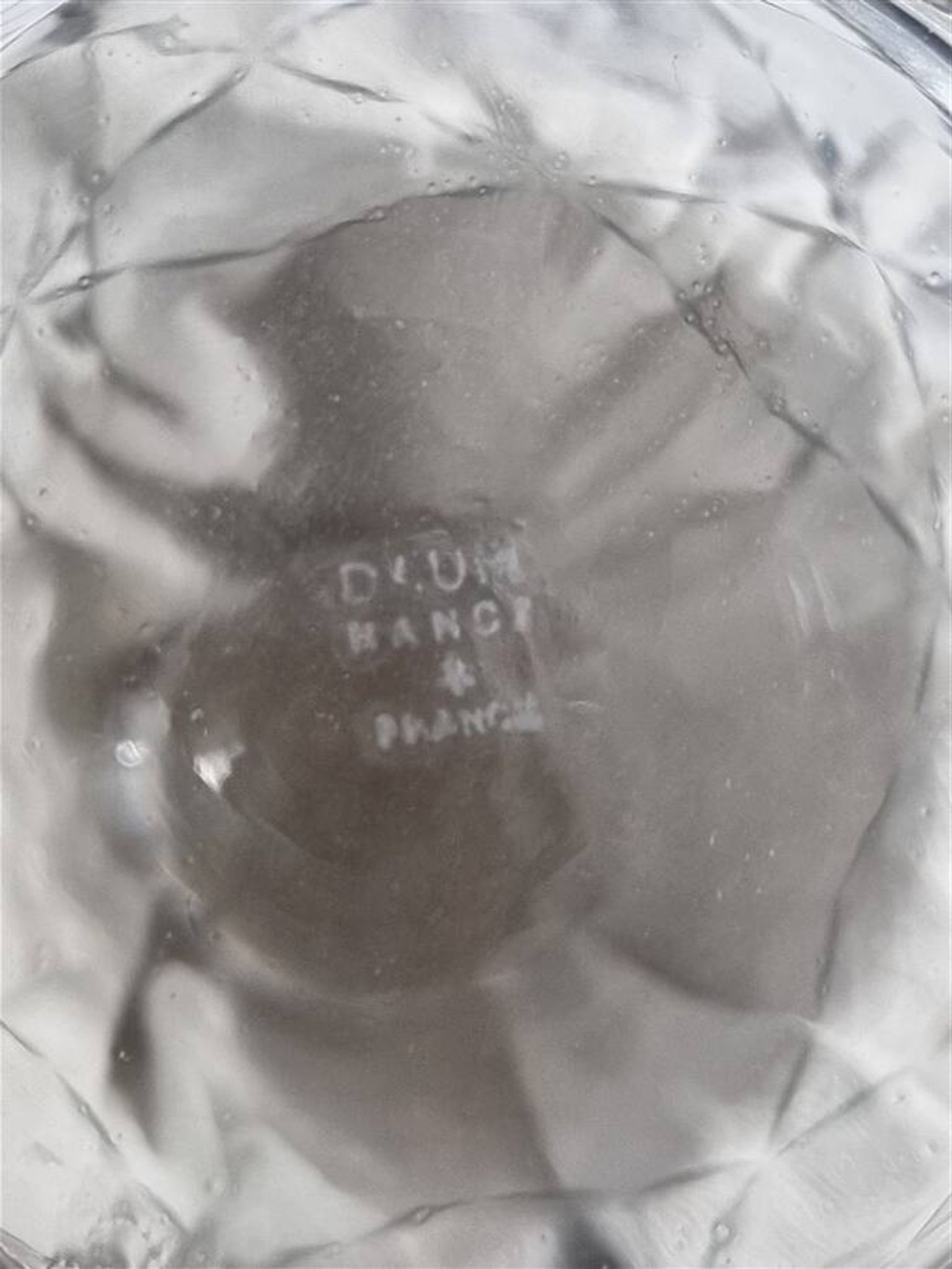 Verres Daum Nancy France