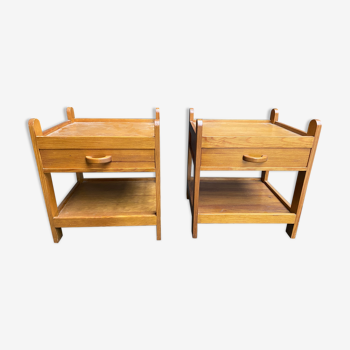 Pair of sofa ends or bedside tables