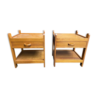 Pair of sofa ends or bedside tables