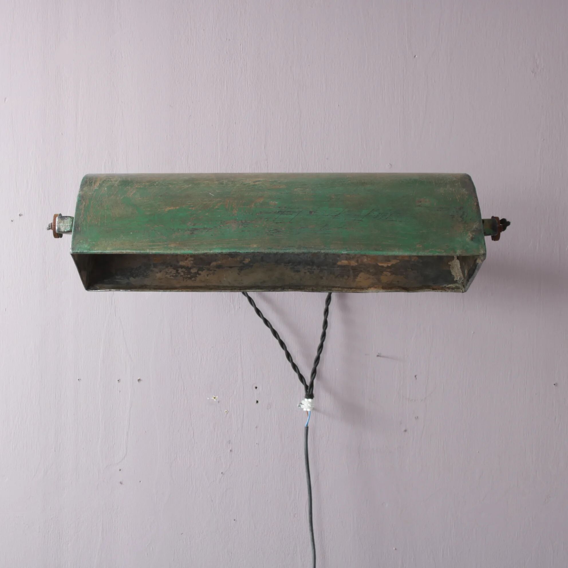 Very rare LCII wall lamp by Le Corbusier, France 1954
