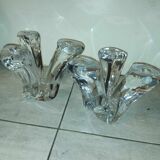 2 large crystal chandeliers from the 50s/60s.