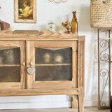 Console vitrée art déco