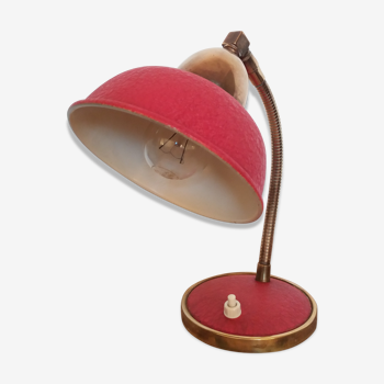 Lampe de bureau rouge