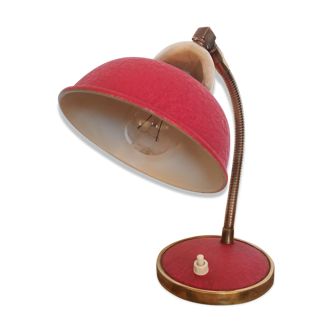 Lampe de bureau rouge