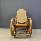 Vintage bentwood rocking chair, 1960s
