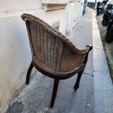 Rattan armchair