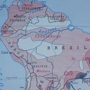 Rossignol School Map Poster: North America United States / South America.
