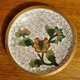 Small cup plate empty-pockets in cloisonné enamels