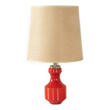 70s Table Lamp with Glass Base