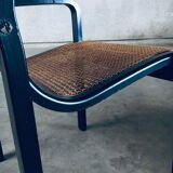 Italian Design Bentwood & Webbing Armchair, 1970s