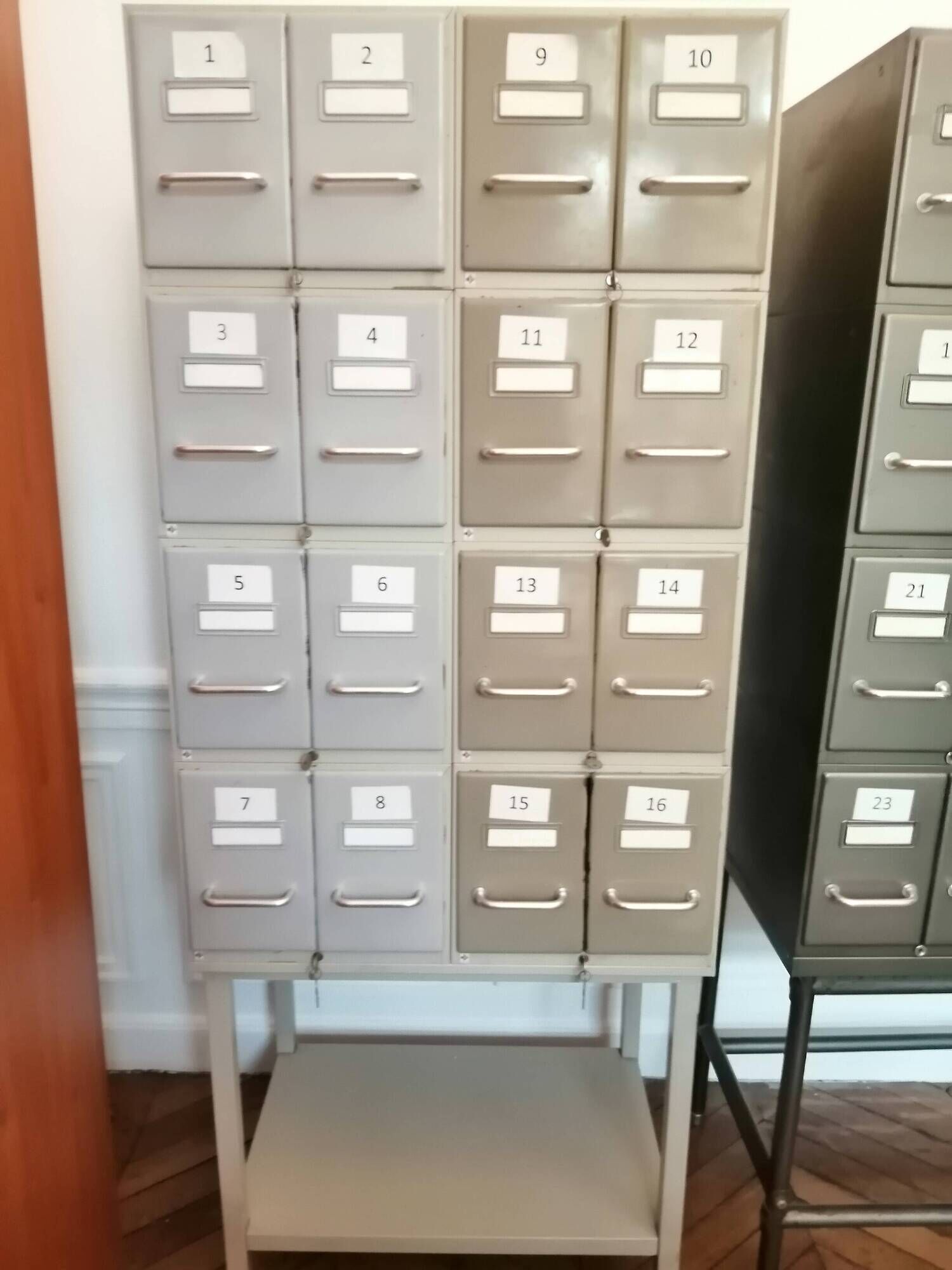 File cabinet from the 1950s from the flambo brand