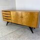mid-century modern birch sideboard, 1950s
