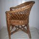 Wicker child fauteuril