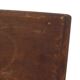 Tabouret en chêne massif anglais, 19e siècle