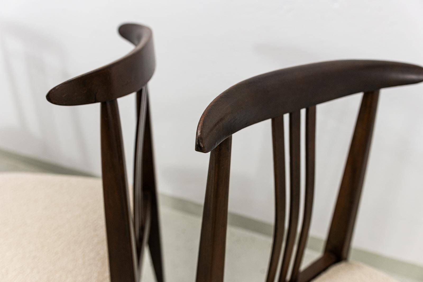 Vintage Dining Chairs By M. Zieliński, Poland, 1960's, Set Of 4