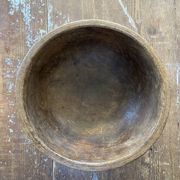 Wooden salad bowl
