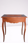 Occasional table, vintage artisan desk in mahogany.