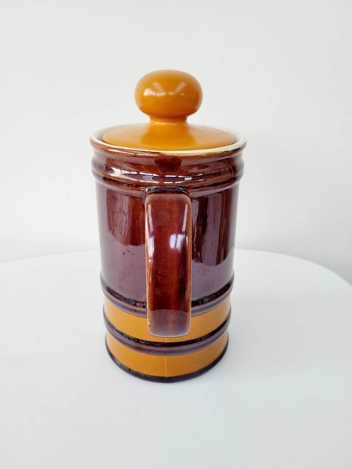 Vintage 70's ceramic coffee or tea jug