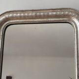 Louis Philippe silver mirror - Old wall mirror
