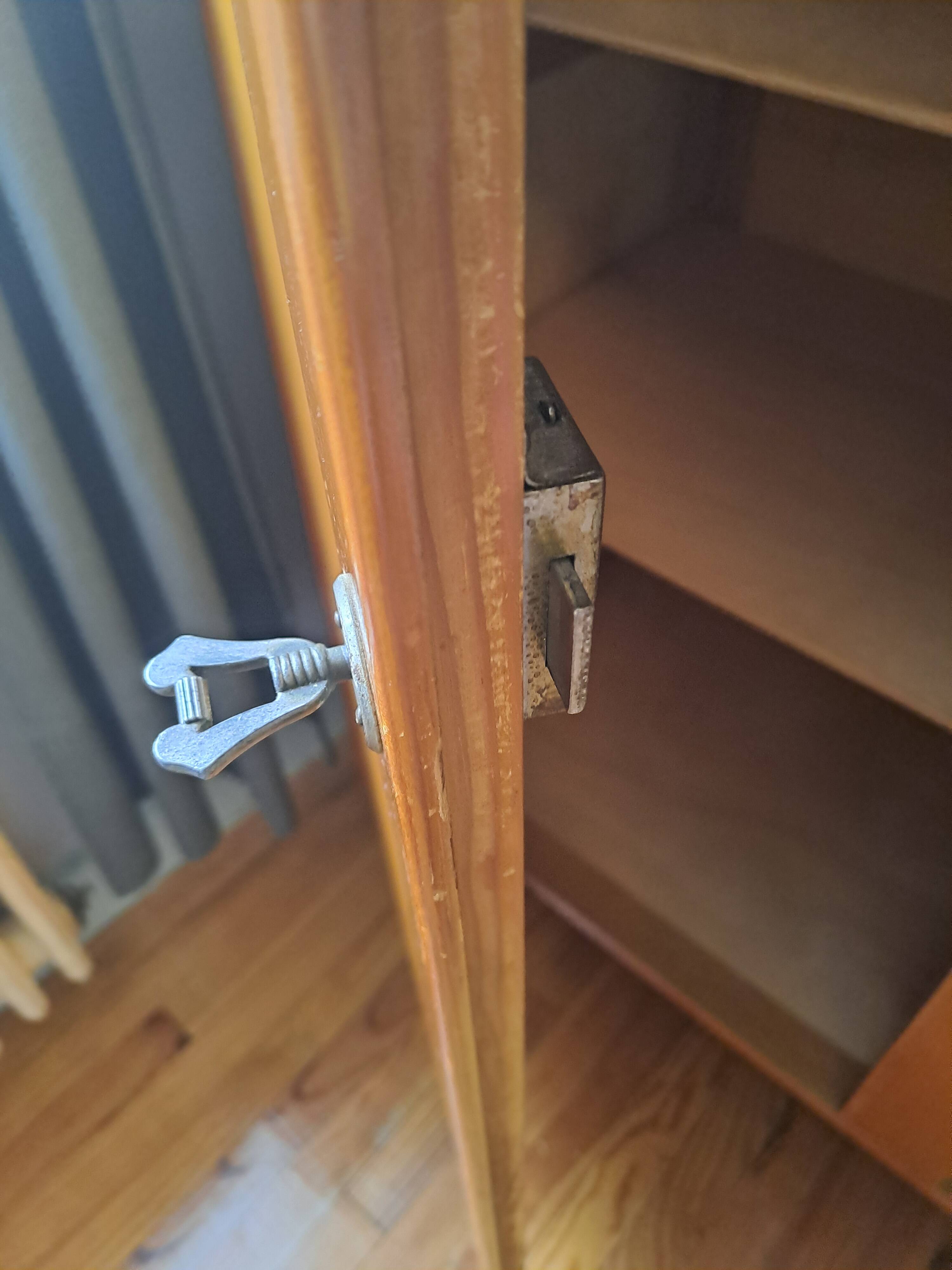 1930s Parisian wardrobe with compass feet