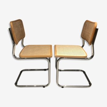 Paire de chaises B32 par Marcel Breuer