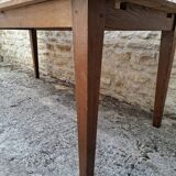 Weathered farm table