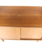 Scandinavian teak bookcase chest of drawers, Sweden, 1960