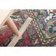 1970s Vintage Persian Handmade Wool Cotton Red Oversized Area Rug 282x360