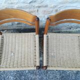 6 rope seated chairs