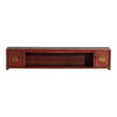 Antique low elm wood furniture – China, around 1900
