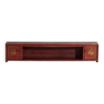 Antique low elm wood furniture – China, around 1900