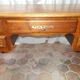 large flat desk in the Louis XV style
