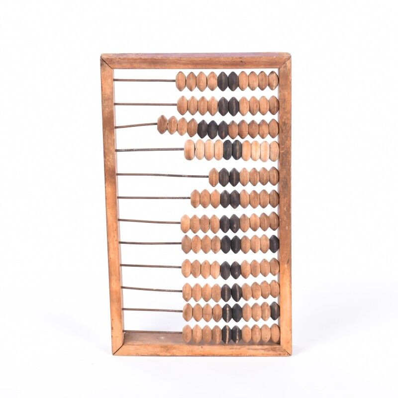 Vintage wooden abacus
