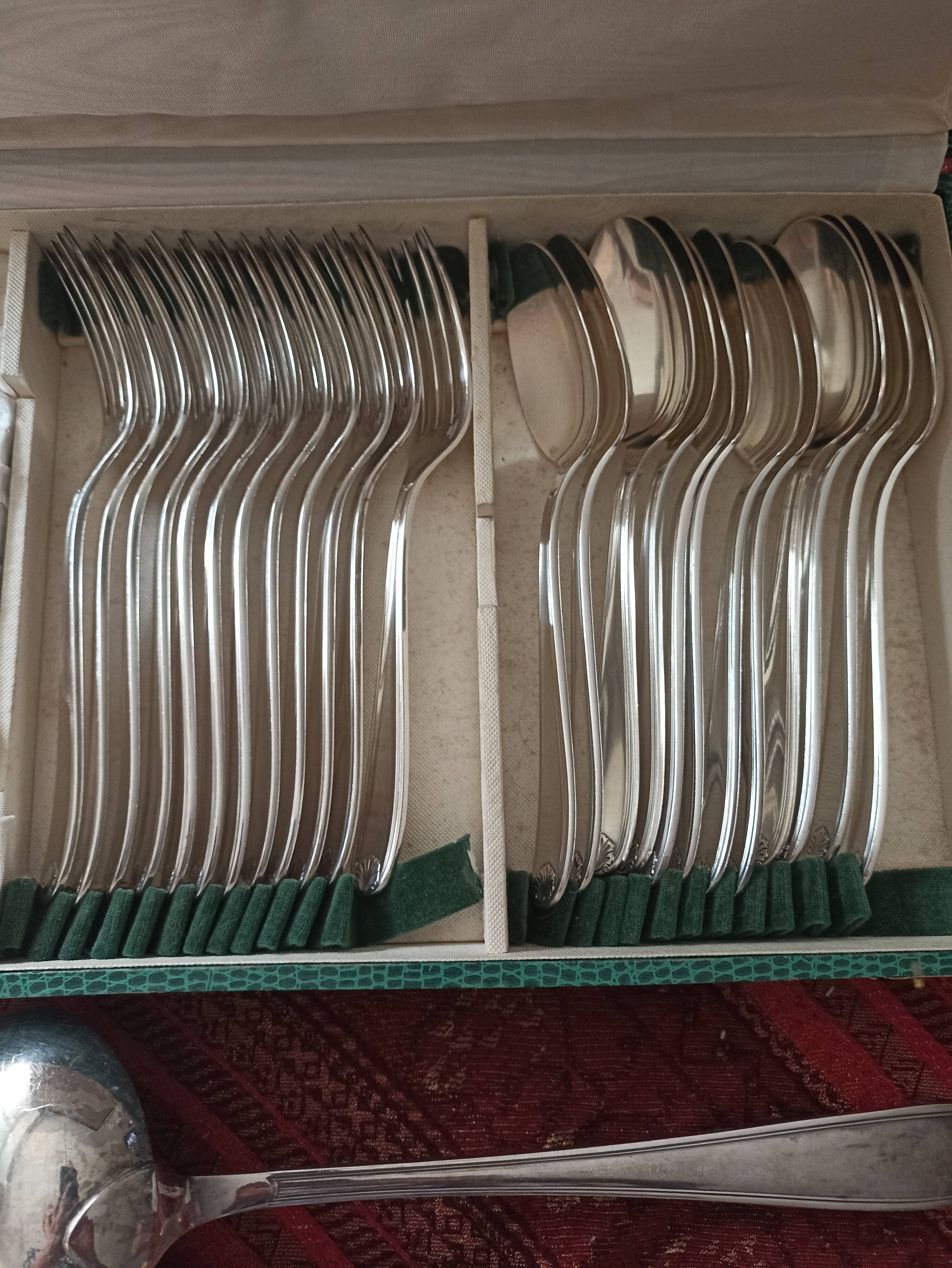 Silverware set Christofle