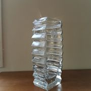Art Deco vase in moulded glass