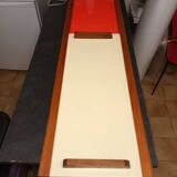 Vintage shelf with sliding doors
