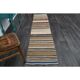 Vintage Turkish Oushak Handmade Wool Cotton Beige Runner Rug 62x284