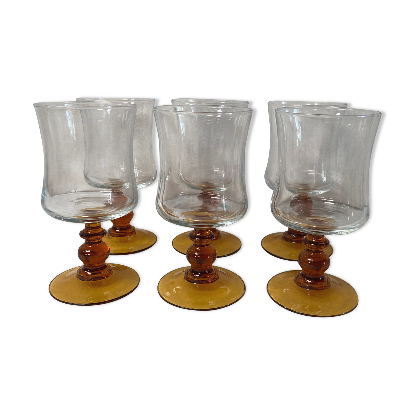 Set of 6 vintage water glasses