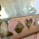 Vintage brass letter holder - Wall-mounted letter rack