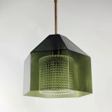 Mid-Century Scandinavian Glass Ceiling Light by Carl Fagerlund for Orrefors, 1960s