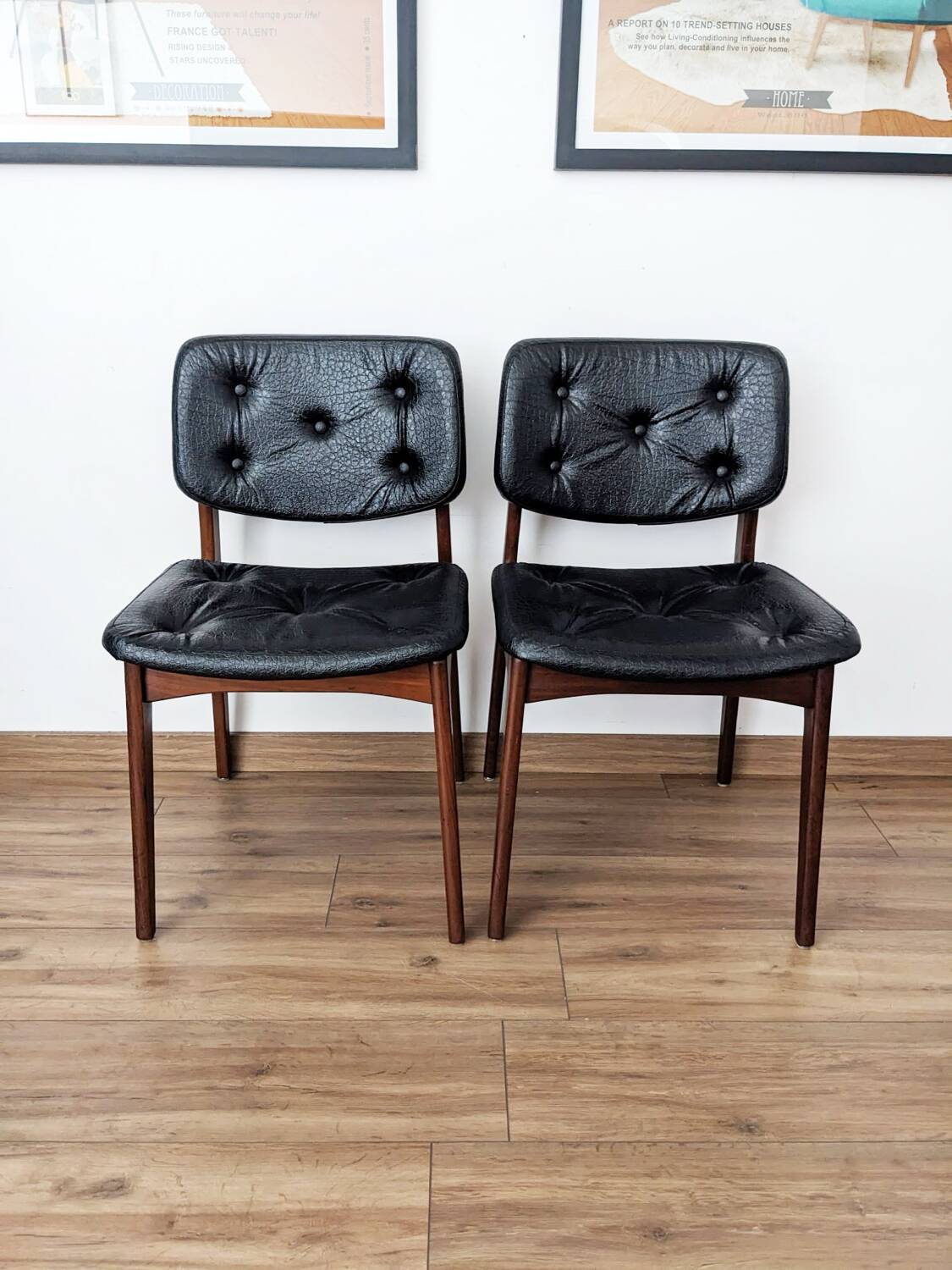 Set of 6 chairs from the 70s