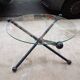 Small coffee table, designer side table 1980