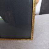 Vintage golden photo frame