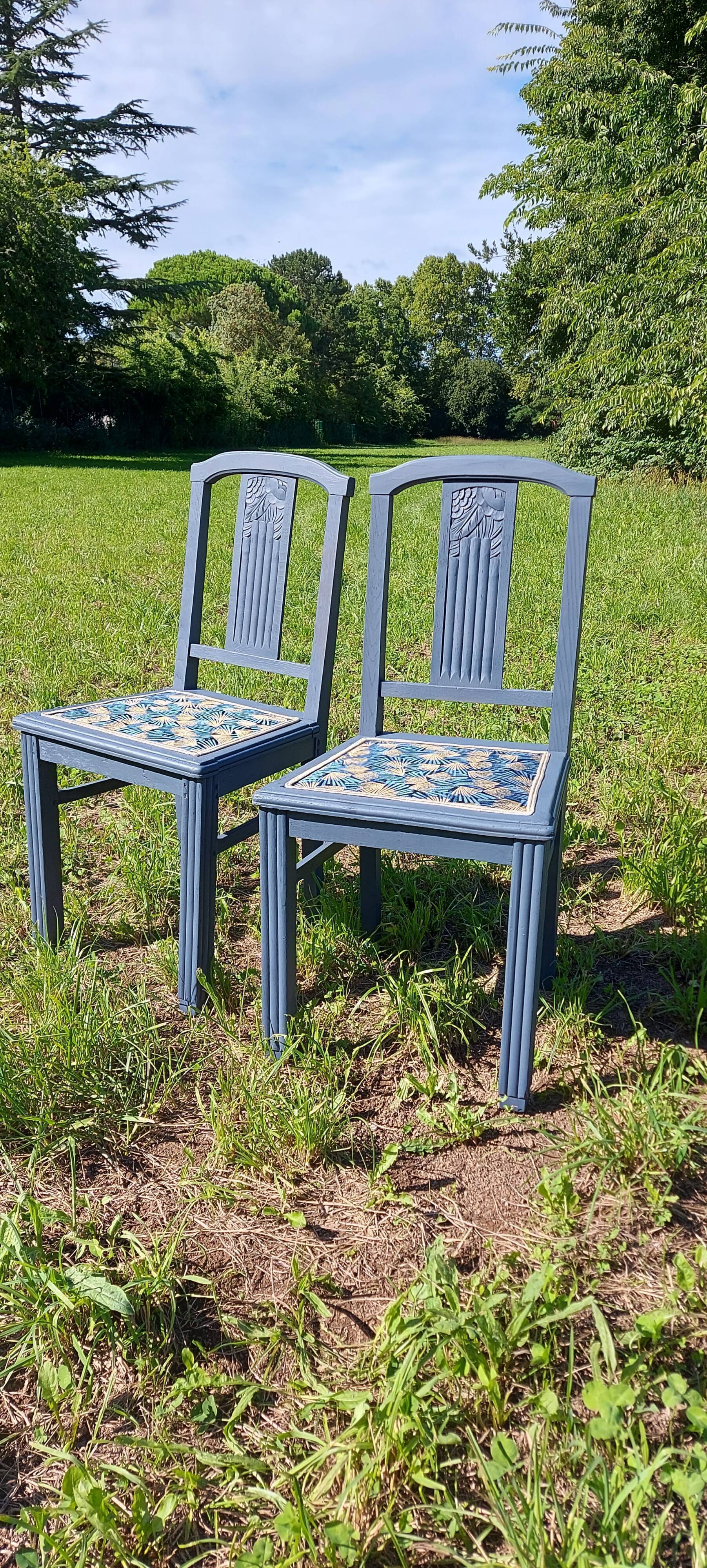 Pair of artdéco chairs