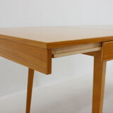 1970s Birch Extendable Dining Desk, Czechoslovakia
