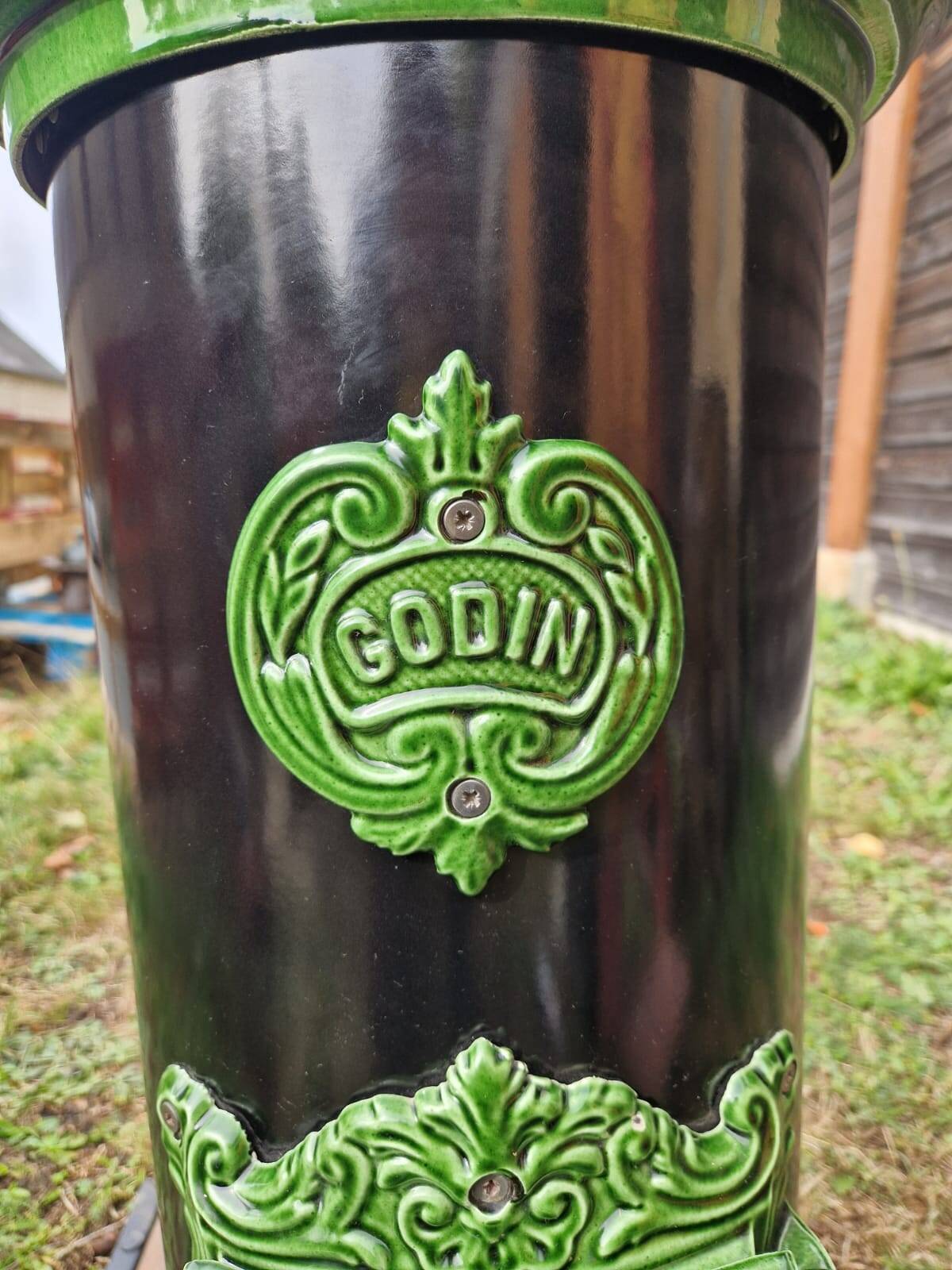 Vintage godin wood stove n°3720a