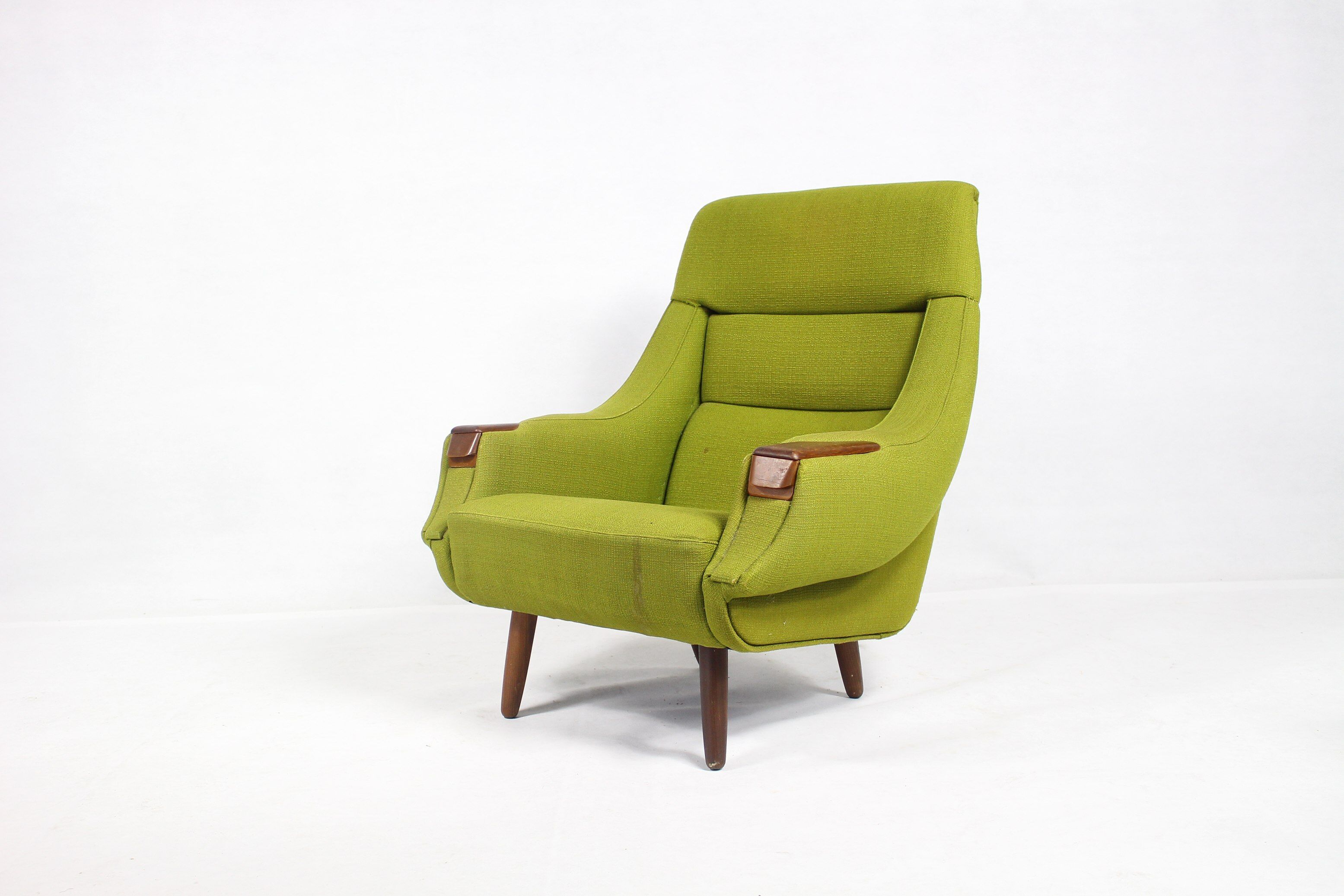 Rosewood armchair by H.W. Klein, 1960 s