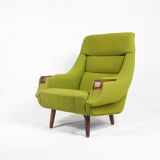 Rosewood armchair by H.W. Klein, 1960 s