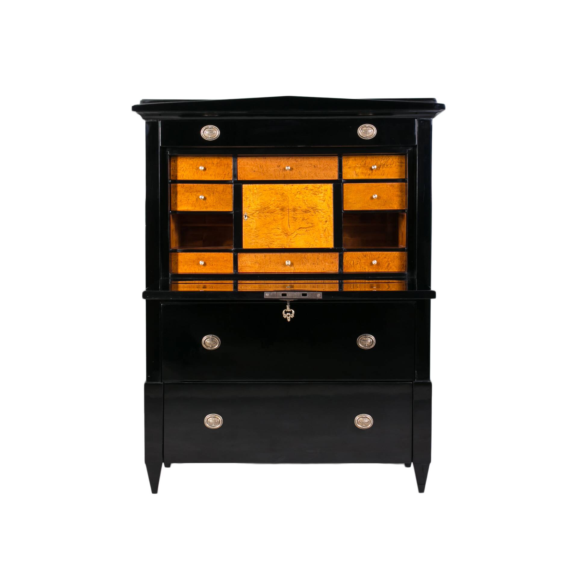 Biedermeier Secretary, Germany, 19th Century